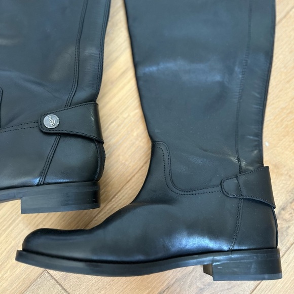 Women’s Sam Edelman Mikala Knee High Wide Calf Black riding boot - Picture 4 of 11